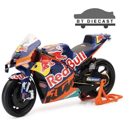 New Ray Ktm Red Bull Motogp Race Bike  1/12 #43 Jack Miller Blue/ Orange 58393 • $23.99