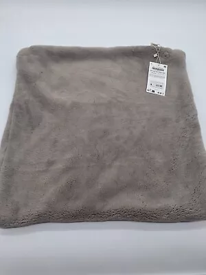  Zara Home 17.5x17.5 Gray Soft Pillow Cover New With Tags • $16.99