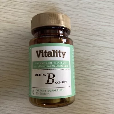 Methyl B Complex: Energy & Wellness Boost Eight B Vitamins Including B9 And B12 • $17.45