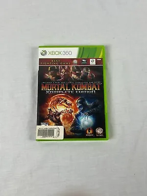 Mortal Kombat Komplete Edition (Microsoft Xbox 360 2012) Complete W/ Manual CIB • $34.99