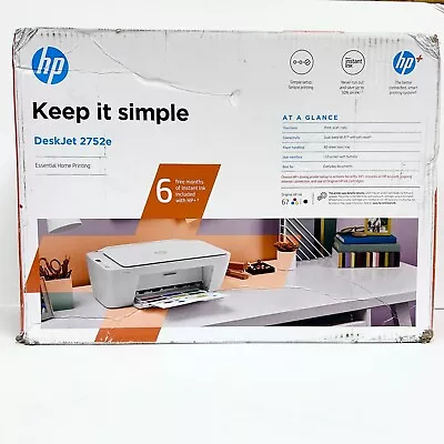 (Open Box Tested) HP DeskJet 2752 All-in-One Wireless Color Inkjet Printer • $49.86