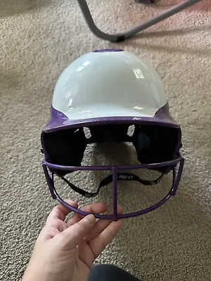 Youth Softball Helmet With Mask • $25