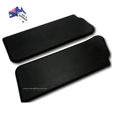 Holden HQ HJ HX Torana Sun Visors NOS Replicas Herringbone Black Australian Made • $279