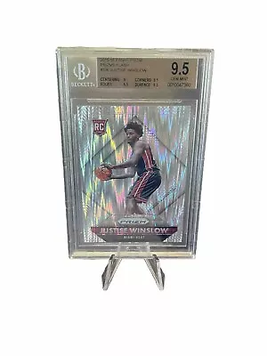 2015-16 Prizm Justice Winslow Silver Rookie #336 RC - BGS 9.5 • $19.99