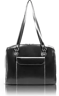 McKlein USA Leather Ladies' Laptop Briefcase Black • $97.74