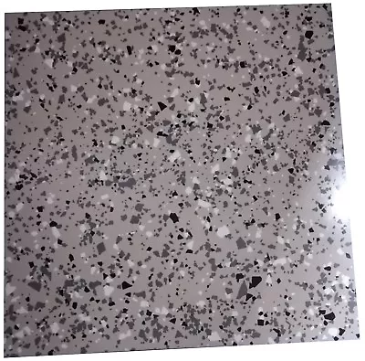 Grey Beige Heavy Duty Dense Compressed Quartz Reinforced Vinyl Floor Tiles 300mm • £1.49