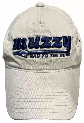 Muzzy Bad To The Bone Bow Arrow Fixed Blade Broad Head Arrows Baseball Hat • $15.95