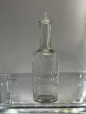 Antique Bottle Newbros Herpicide For The Scalp Vintage Barber Collectible Bottle • $9.50