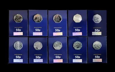 £29.99 • Buy Change Checker Certified Brilliant Uncirculated 50p Fifty Pence Choose Your Coin