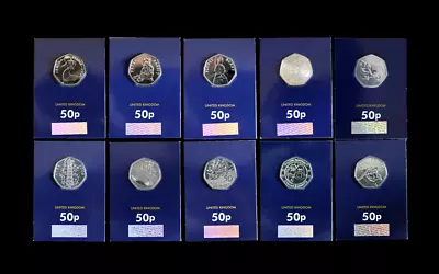 Change Checker Certified Brilliant Uncirculated 50p Fifty Pence Choose Your Coin • £9.99