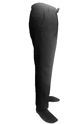 Mens Trousers Office Business Work Formal Casual Smart Pant Pocket Pants • £12.95