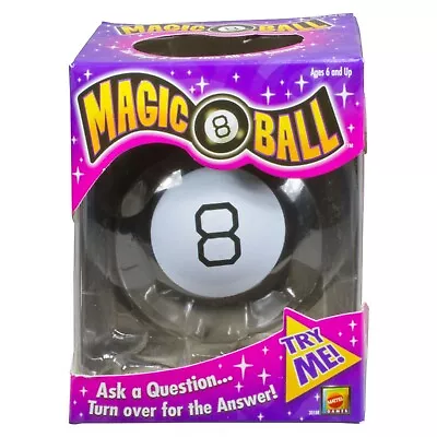 Magic 8 Ball Toy Vintage Game Fortune Teller Kids Lucky Answers Mattel 30188 • $16.99