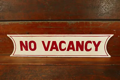 $224.95 • Buy Vintage Original NO VACANCY Hand Painted Wood Hotel Lodge Double Sided Sign 32”