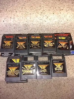 Odyssey 2 Cartridge Lot Of 9 Plus Manual Books Magnavox Adult Collector • $65