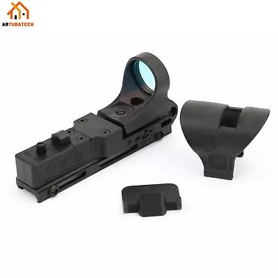 C-MORE Red Dot Reflex Sight Railway Tactical Scope Adjustable Optics Scope Sight • $50.71