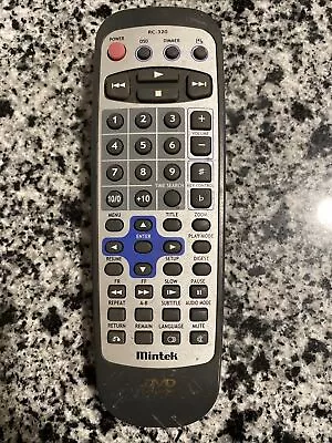 Genuine Mintek RC-320 DVD Remote Control DVD1500 DVD2110 DVD2580 Cleaned Tested • $4.99