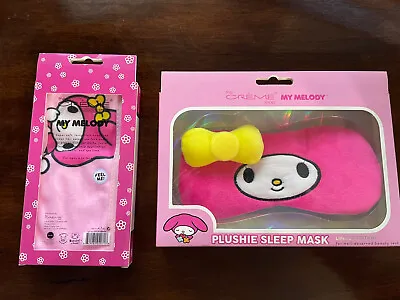 My Melody Sleep Mask And  Spa Headband Pink The Creme Shop • $10