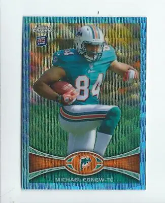 2012 Topps Chrome Football Blue Wave Refractor Singles -  You Choose • $4.99