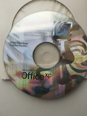 Microsoft Office XP Small Business (Version 2002) With Service Pack • $19.95