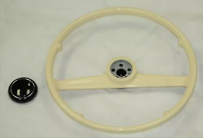 Steering Wheel Ivory Petri Rometsch Style 15 5/8   Fits Volkswagen Type2 49-1967 • $459.99