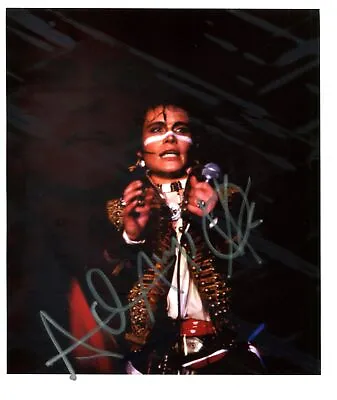 ADAM ANT HAND-SIGNED - Used Autograph - G6269z • £63.26
