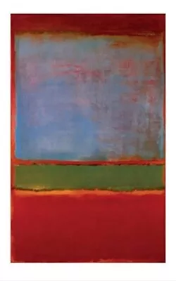 (Violet Green And Red) 1951 By Mark Rothko Art Print Poster 36 X24  • $25