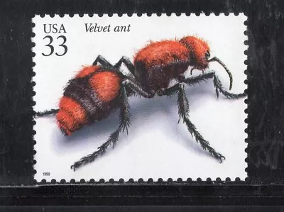 3351i * VELVET ANT *   U.S. Postage Stamp  MNH • $0.99