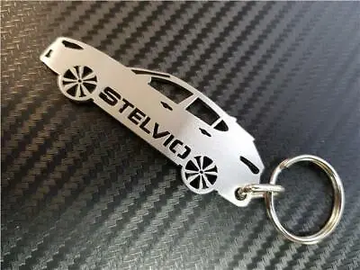 Alfa Romeo STELVIO Keyring CAR SPECIALE AWD Q4 AUTO TURBO MILANO • $42.26