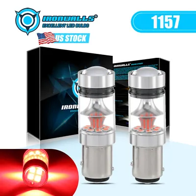 Red Bright 1157 7528 LED Brake Stop Tail Light Bulb For Hyundai Accent 1995-2017 • $17.99