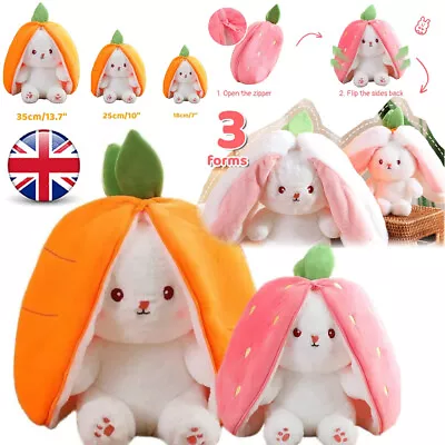 Bunny Plush Toys -Rabbit Bunny Stuffed Animal Doll Plush Bunny Kids Easter Gift • £6.49
