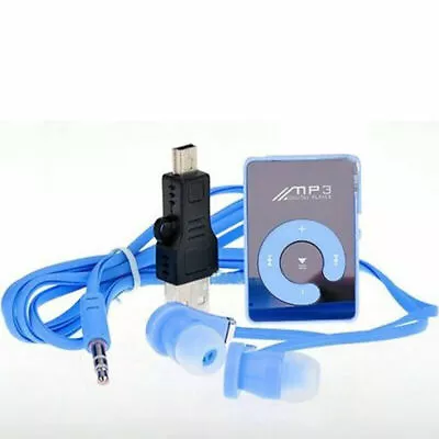 Mini Schwarz Mirror Clip USB Digital Mp3 Music Player A W/ --us Support A 2024 • $1.84