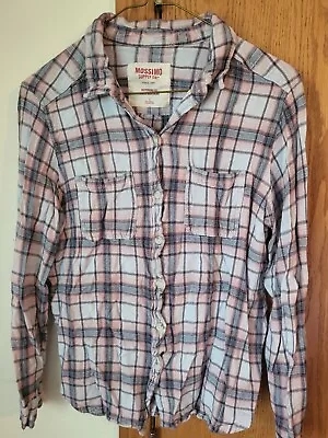 Mossimo Supply Co Women's Flannel Shirt L • $9.25