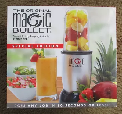 The Original Magic Bullet Special Edition 7 Piece Blender Set • $18.95