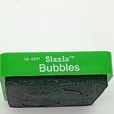 #451 Sizzix Bubbles Small Die Provo Craft Ellison • $3