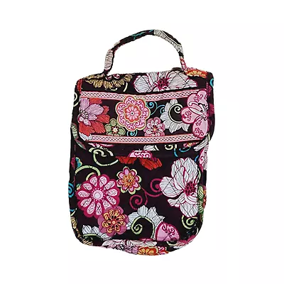 Vera Bradley Retired Pink Burgundy Libby Out To Lunch Bag Box • $15.99