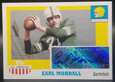 2005 Topps All American Autographs #aem Earl Morrall Michigan State • $9