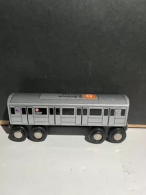 Munipals MTA NYC D Train Subway 6th Ave Express Wooden • $24.99