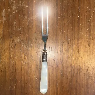 Mother Of Pearl Handle MOP CARVING FORK 8.5” • $11.99