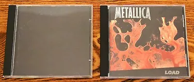 Lot Of Two Metallica CD's - The Black Album And Load. Free Shipping • $10