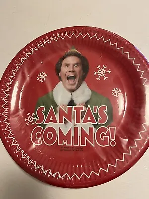 £5.99 • Buy Buddy The Elf Christmas Paper Plates Set Of 8
