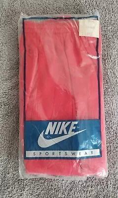 1980's Vintage Nike Men's Red Lined Running Shorts Size X Large • $50