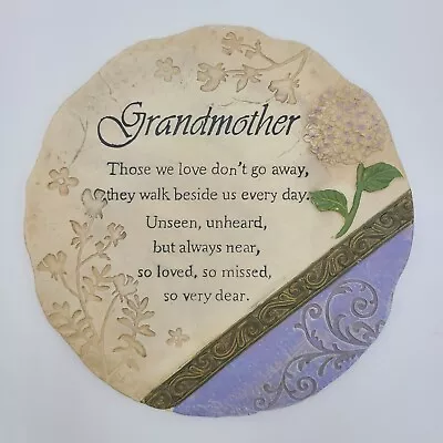 Ganz 11  Grandma Memorial Stepping Stone Garden Décor Wall Plaque  • $19.99