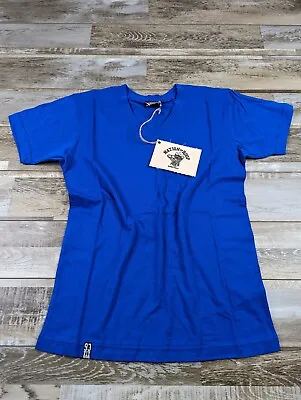 K1X S Tshirt NWT Solid Blue Short Sleeve Basketball Hoops • $16.99