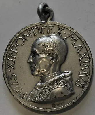 1925 Vatican Pope Pivs XII Pontifex Maximvs Medal 37 Mm • $19.99