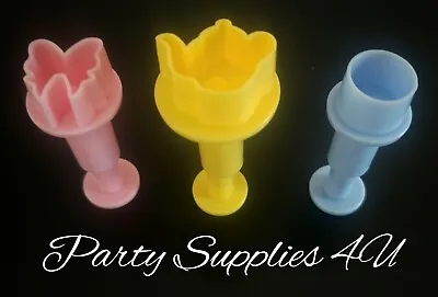 Disney Plastic Butterfly/tea Pot Cutter Press/plunger/biscuits/fondant/baking • £2.99