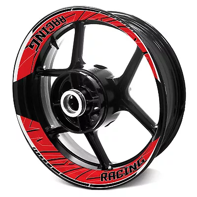 Red S24W 17 Inch Inner Rim Wheel Stickers For Yamaha YZF-R1S 10 17 18 • $45.94