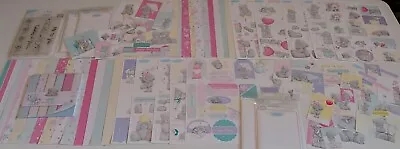 Craft Clearout Me To You Cardmaking Bundle Embossing Folders Cards Toppers • £6