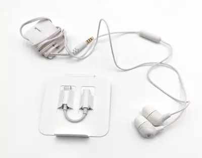 JVC Memory Marshmallow Memory Foam Earbud With Mic White With Apple Adaptor • $19.99