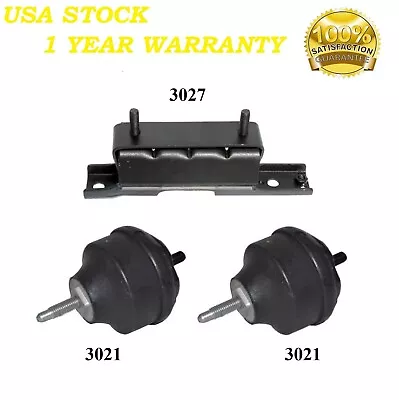 3PCS MOTOR & TRANS MOUNT FIT 2002-2009 Chevy Trailblazer TRAILBLAZER EXT 4.2L • $64.33