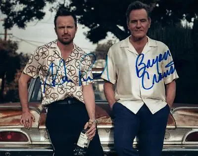 Bryan Cranston Aaron Paul Autographed 8x10 Photo Signed Picture + COA • $74.97